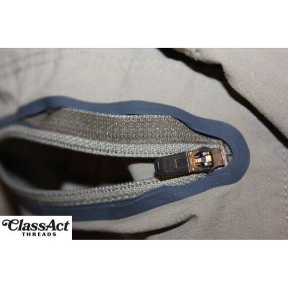 LL Bean Mens Hiking Convertible Stretch Outdoor Cargo Pant Lightweight Tan 40X30 - Picture 5 of 9